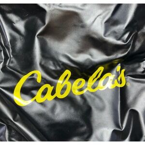 Cabelas Spare Tire Cover Black Vinyl RV Camper Boat Trailer Storage Protector